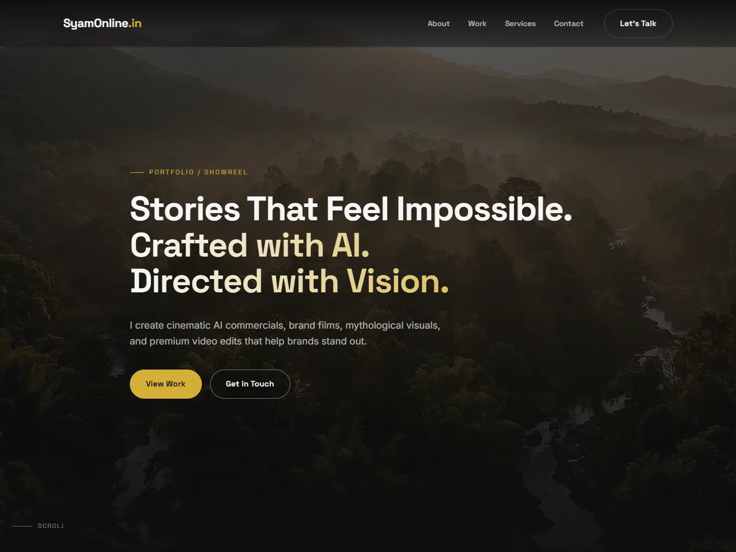 SyamOnline.in — website design by UXStudio